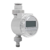 1Pc Solar Power Home Garden Auto Water Saving Irrigation Controller LCD Digital Watering Timer - Side View