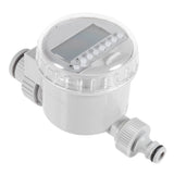 1Pc Solar Power Home Garden Auto Water Saving Irrigation Controller LCD Digital Watering Timer - 45-Degree Angle