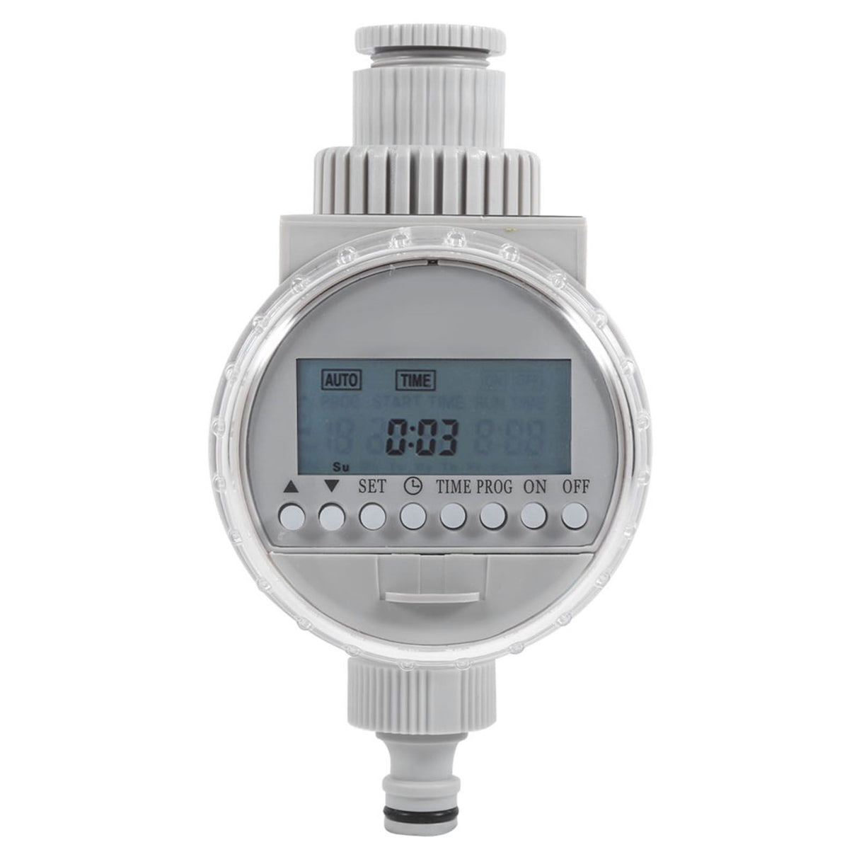 1Pc Solar Power Home Garden Auto Water Saving Irrigation Controller LCD Digital Watering Timer