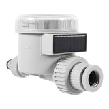 1Pc Solar Power Home Garden Auto Water Saving Irrigation Controller LCD Digital Watering Timer