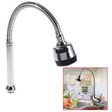 1x 304 Stainless Steel Swivel Spout Kitchen Sink Faucet Pipe Fittings Single Handle Connection - Extra Image