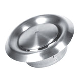 Adjustable Wall Ceiling Home Stainless Steel Air Vent Round Ventilation Duct Cover (100mm)