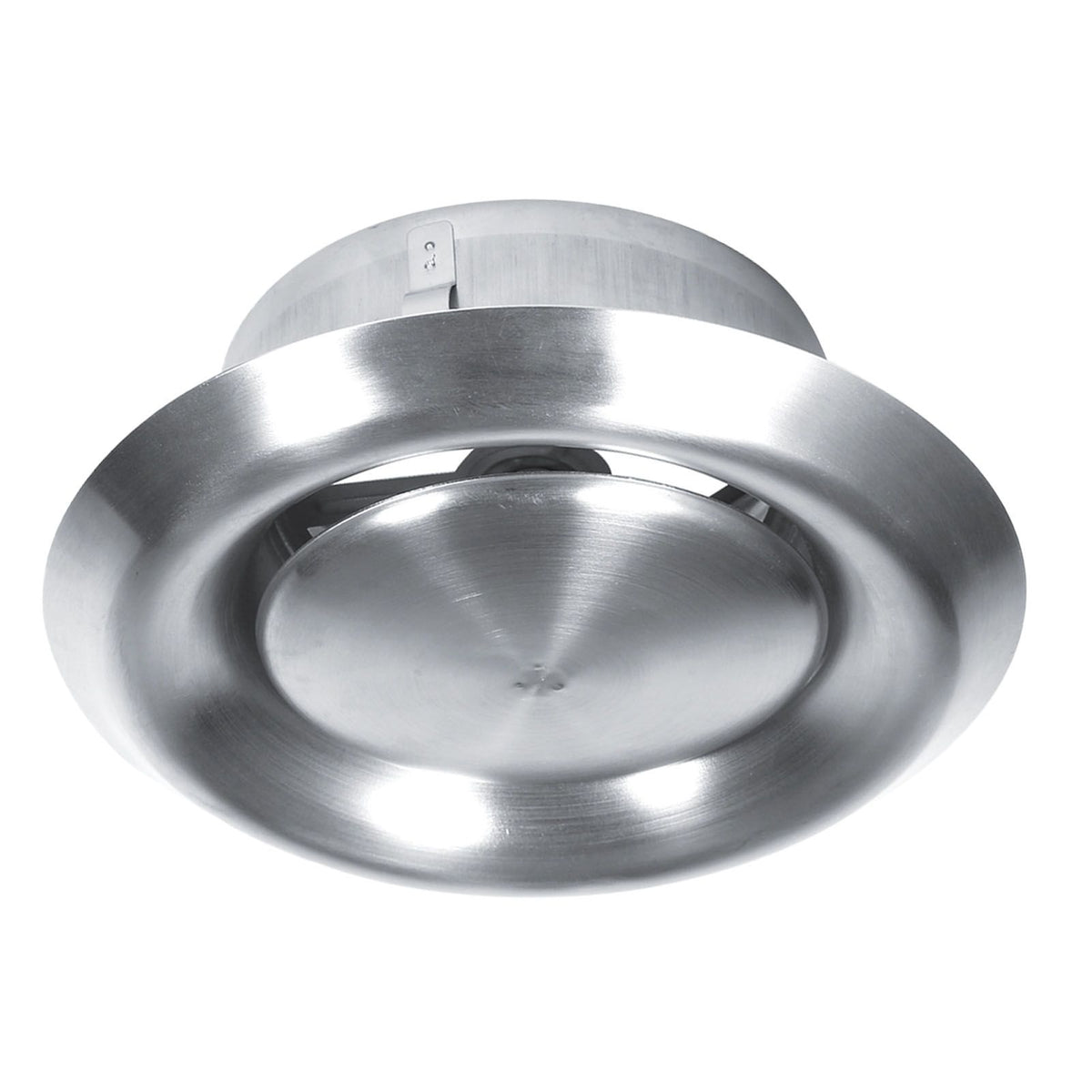 Adjustable Wall Ceiling Home Stainless Steel Air Vent Round Ventilation Duct Cover (100mm)