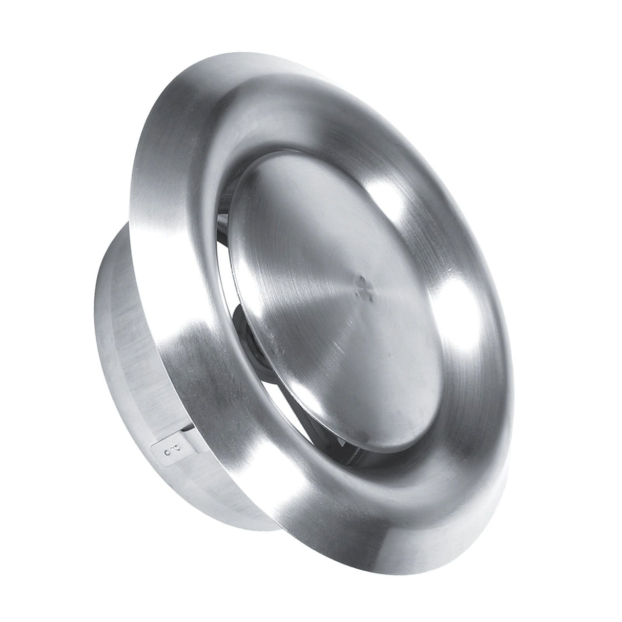 Adjustable Wall Ceiling Home Stainless Steel Air Vent Round Ventilation Duct Cover (100mm)
