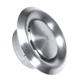 Adjustable Wall Ceiling Home Stainless Steel Air Vent Round Ventilation Duct Cover (100mm)