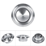 Adjustable Wall Ceiling Home Stainless Steel Air Vent Round Ventilation Duct Cover (100mm) - Extra Image
