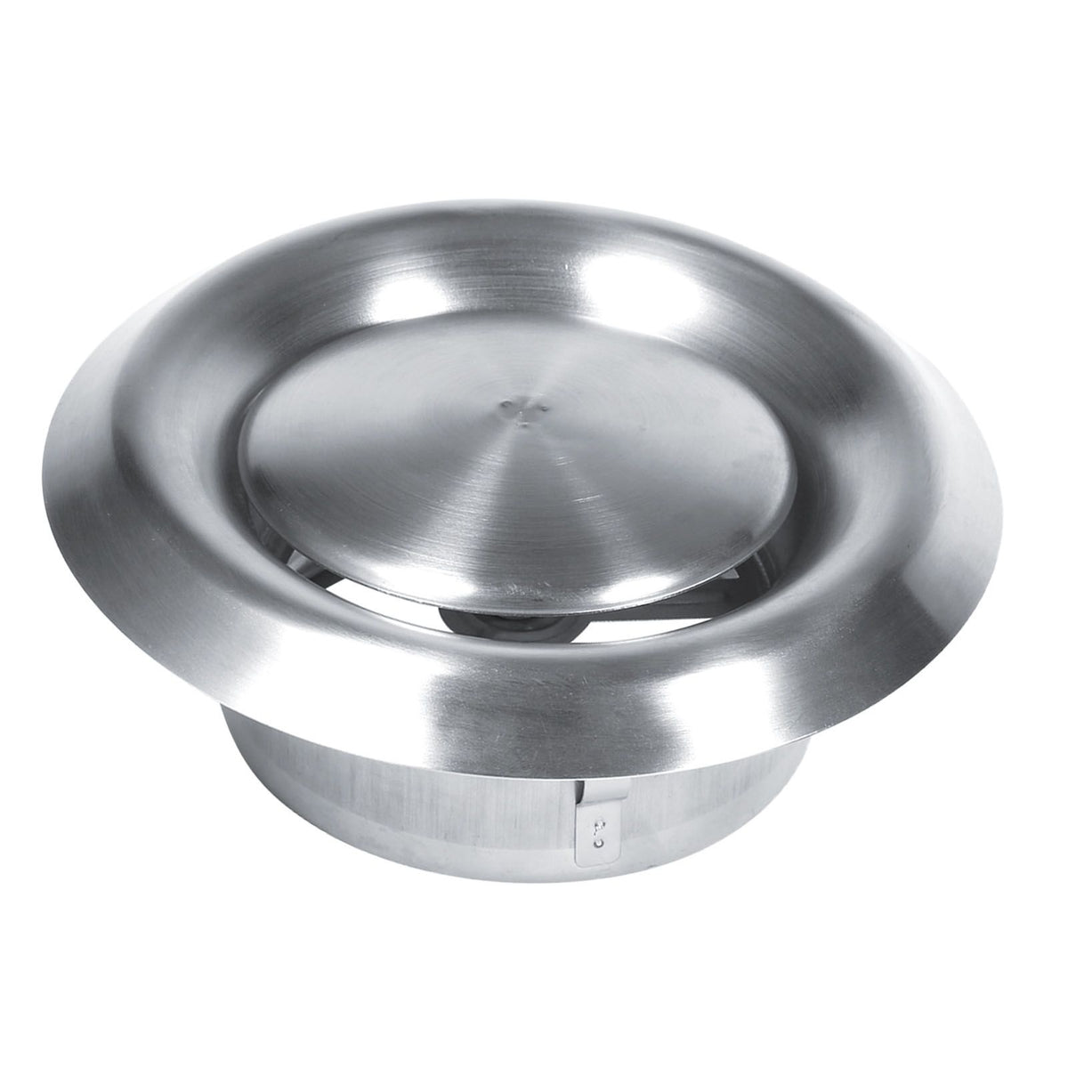 Adjustable Wall Ceiling Home Stainless Steel Air Vent Round Ventilation Duct Cover (125mm)