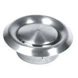 Adjustable Wall Ceiling Home Stainless Steel Air Vent Round Ventilation Duct Cover (125mm)