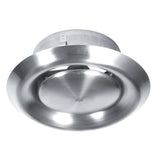 Adjustable Wall Ceiling Home Stainless Steel Air Vent Round Ventilation Duct Cover (125mm)