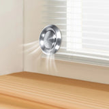 Adjustable Wall Ceiling Home Stainless Steel Air Vent Round Ventilation Duct Cover (125mm) - Extra Image