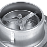 Adjustable Wall Ceiling Home Stainless Steel Air Vent Round Ventilation Duct Cover (125mm)