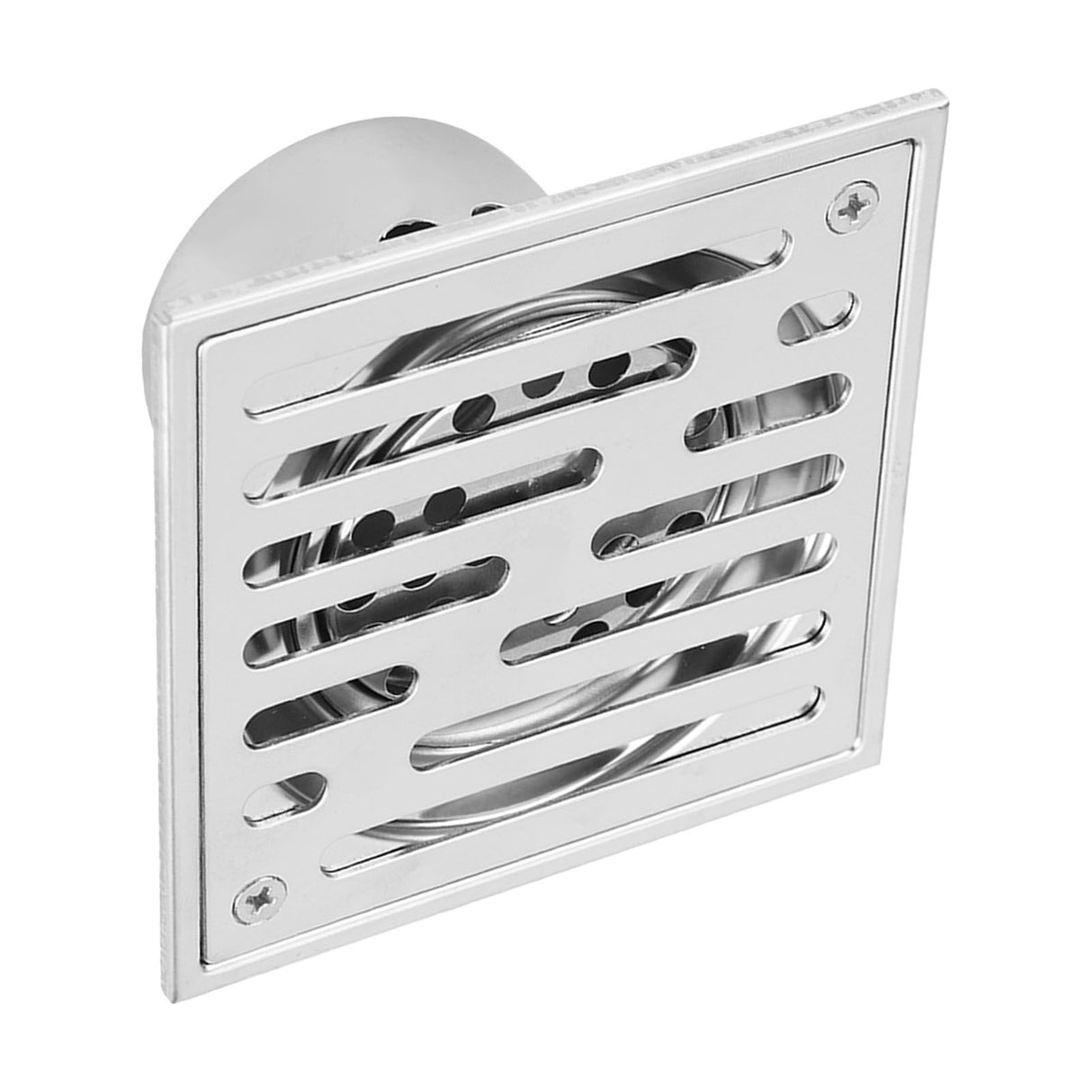 Stainless Steel Square AntiOdor Bathroom Floor Drain Waste Gate Shower Drainer Large Caliber(110*110mm)