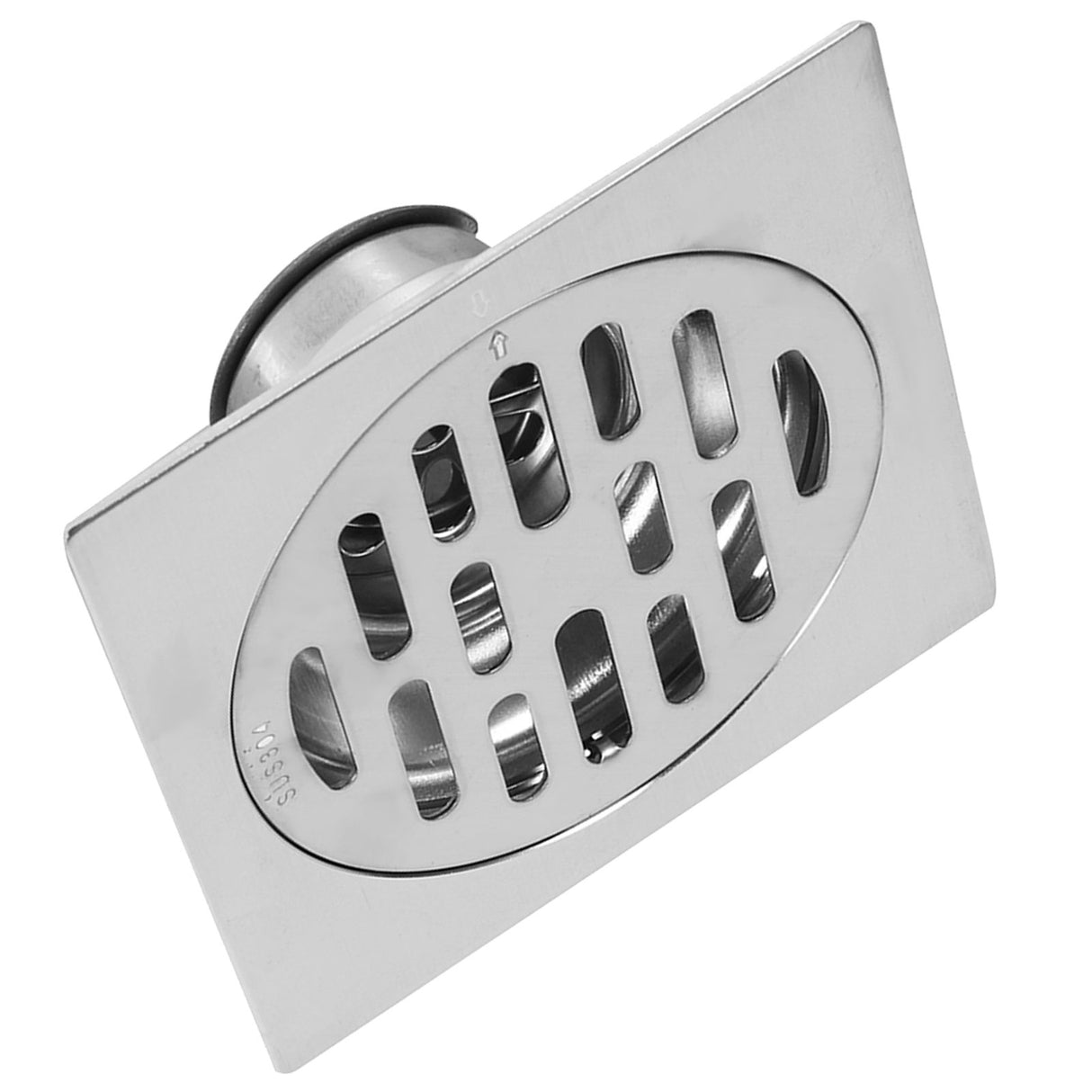 Thick Stainless Steel Square Antiodor Bathroom Floor Drain Cover Waste Gate Shower Drainer (Type 2)