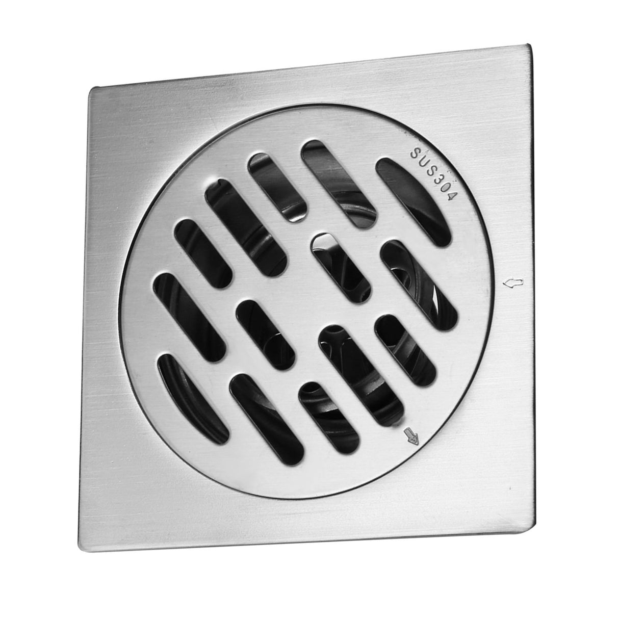 Thick Stainless Steel Square Antiodor Bathroom Floor Drain Cover Waste Gate Shower Drainer (Type 2)