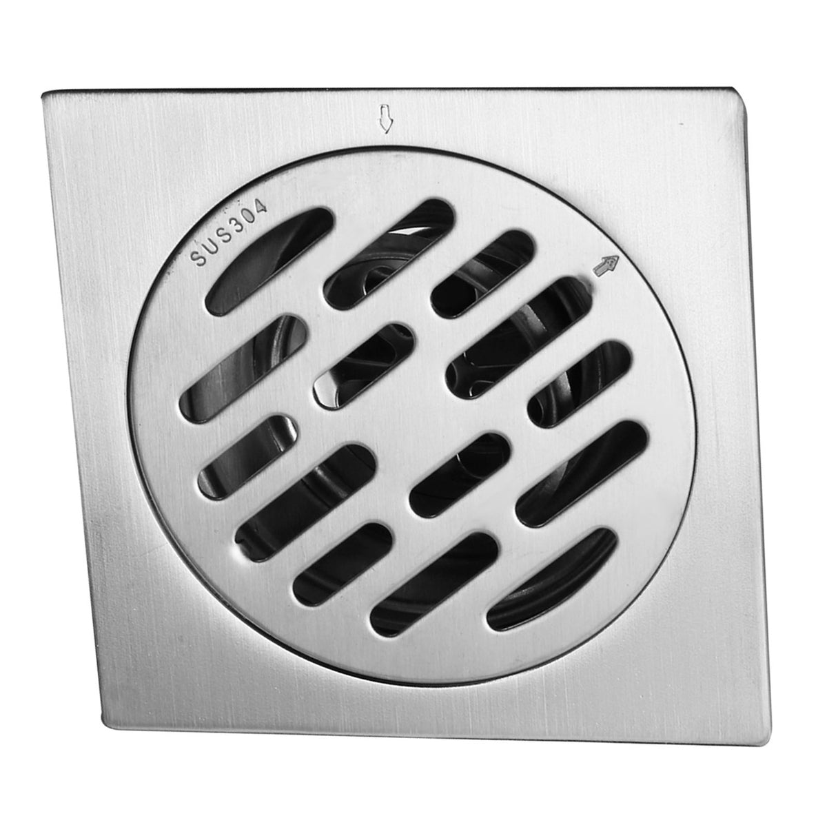 Thick Stainless Steel Square Antiodor Bathroom Floor Drain Cover Waste Gate Shower Drainer (Type 2)