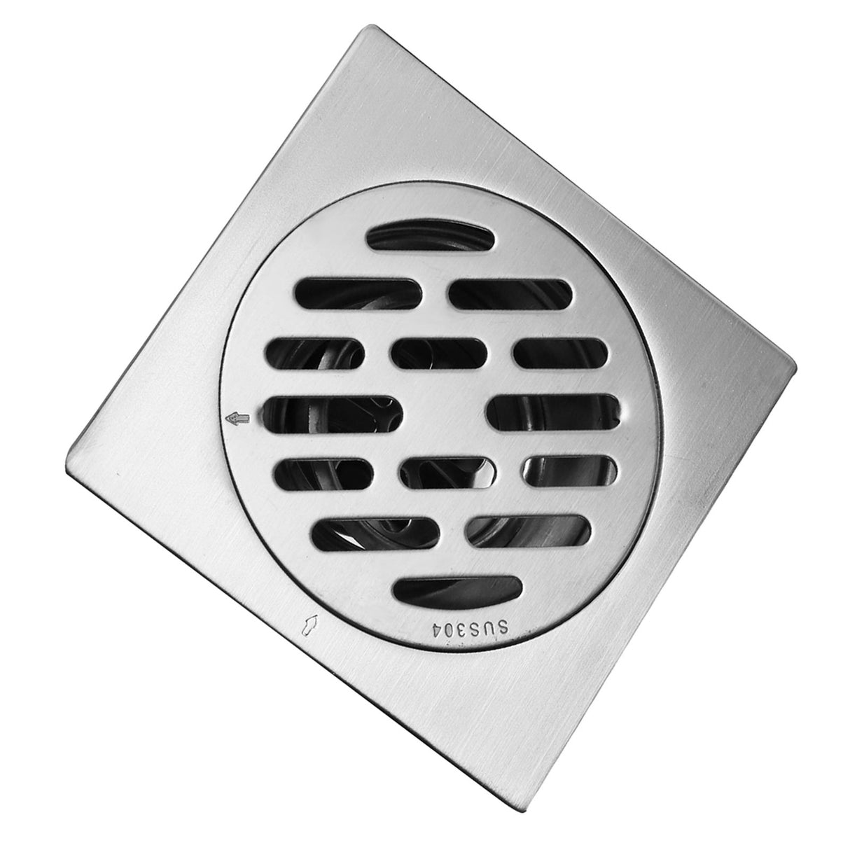 Thick Stainless Steel Square Antiodor Bathroom Floor Drain Cover Waste Gate Shower Drainer (Type 2)