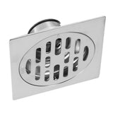 Thick Stainless Steel Square Antiodor Bathroom Floor Drain Cover Waste Gate Shower Drainer (Type 2) - Extra Image