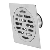 Thick Stainless Steel Square Antiodor Bathroom Floor Drain Cover Waste Gate Shower Drainer (Type 2) - Extra Image