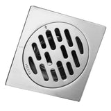 Thick Stainless Steel Square Antiodor Bathroom Floor Drain Cover Waste Gate Shower Drainer (Type 2) - Extra Image