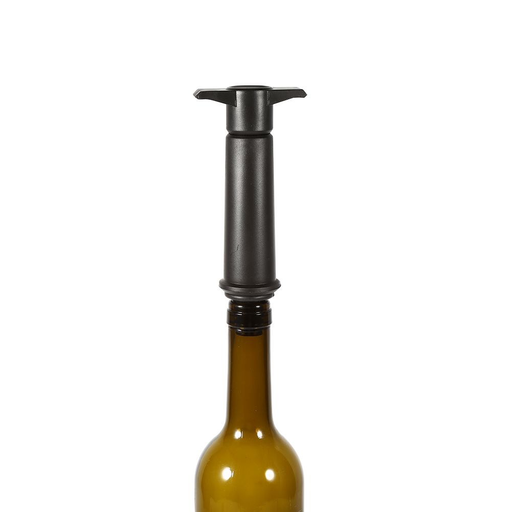 1Set Bottle Vacuum Sealed W/2 Wine Storage Bottle Stoppers Pump Preserver Air Sealer Plug