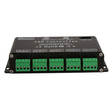 DC5V-24V 6 Channel RGB LED Controller DMX Decoder Driver Strip Module Black Color