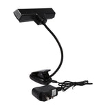 Portable 10 LED Clip on Music Stand Clamp Light Bedroom Desk Reading Lamp AC 110V ~220V 2#