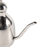 1Pc 0.35L Stainless Steel Olive Oil Dispenser Vinegar Pot Bottle Home Kitchen Use Hot - Top-Down View
