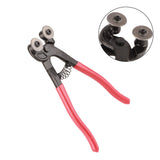 200mm Heavy Duty Glass Mosaic Cut Nippers Ceramic Tile Wheel Wheeled Cutter Pliers Tool New - Rear View