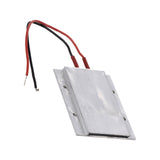 1pc Constant Temperature PTC Heating Element Thermostat Heater Plate 220V 110W 220℃ - Rear View