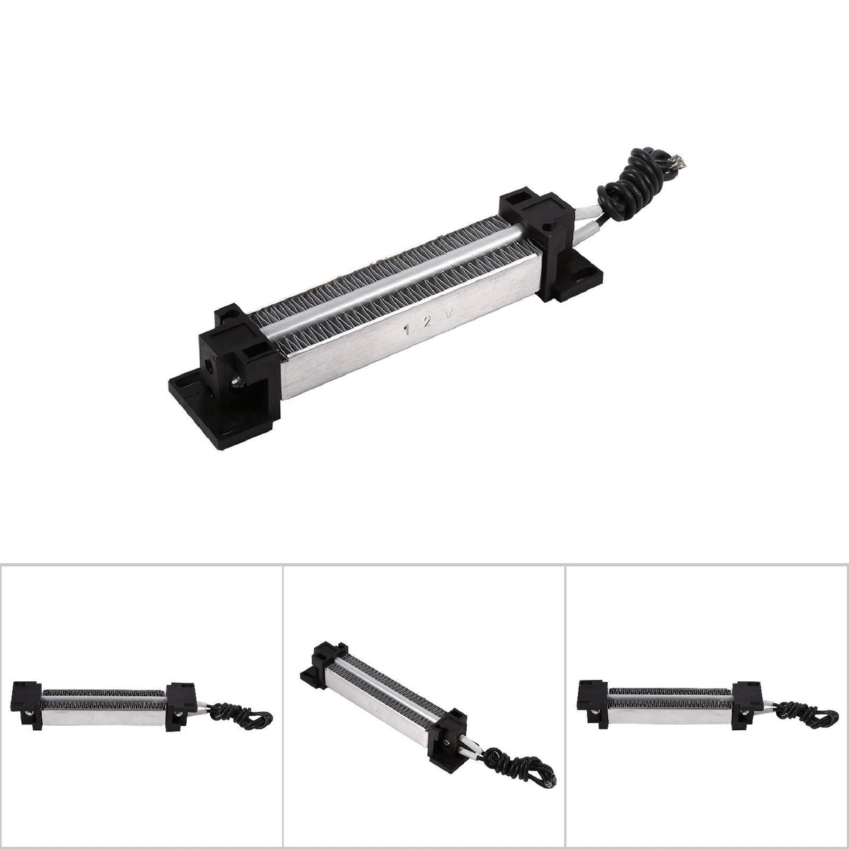 200W Safe Electric Insulated Ceramic Thermostatic PTC Heating Element Heater AC/DC 12V