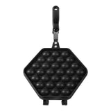 1x Aluminum Alloy NOn stick DIY Eggettes Pan Egg Bubble Cake Baking Mold Plate Using for Home - 45-Degree Angle