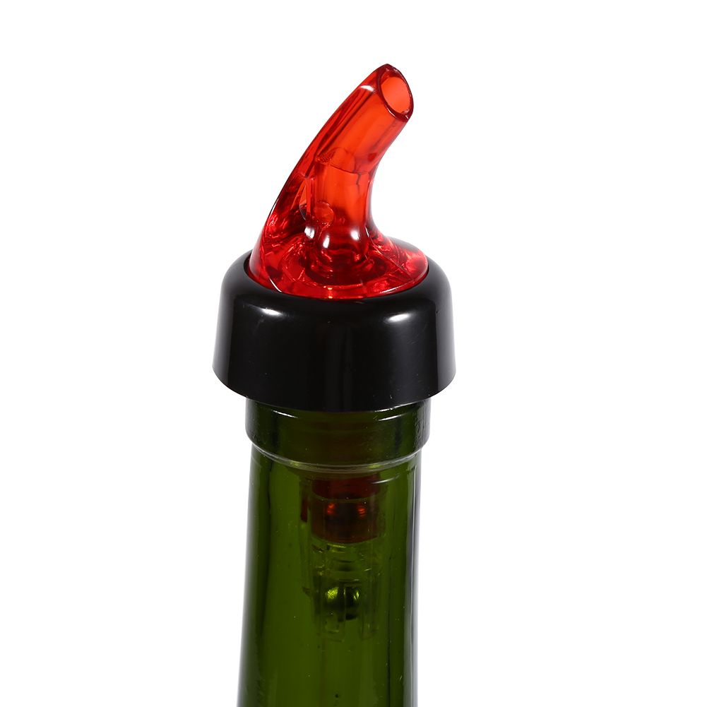 1Pc 15mL Quick Shot Measure Measuring Bottle Pourer Drinks Bar Wine Cocktail Dispenser (Red)