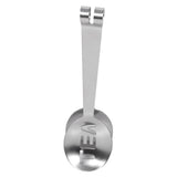 12CM Lightweight Stainless Steel Teabag Tongs Squeezer Strainer Grip Home Kitchen Craft Tool - 45-Degree Angle