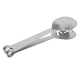 12CM Lightweight Stainless Steel Teabag Tongs Squeezer Strainer Grip Home Kitchen Craft Tool - Close-Up Angle