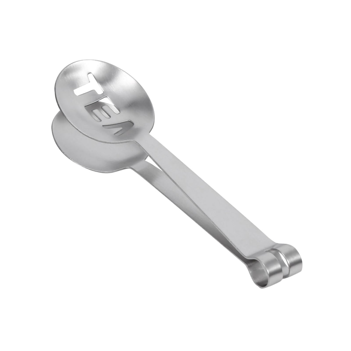 12CM Lightweight Stainless Steel Teabag Tongs Squeezer Strainer Grip Home Kitchen Craft Tool
