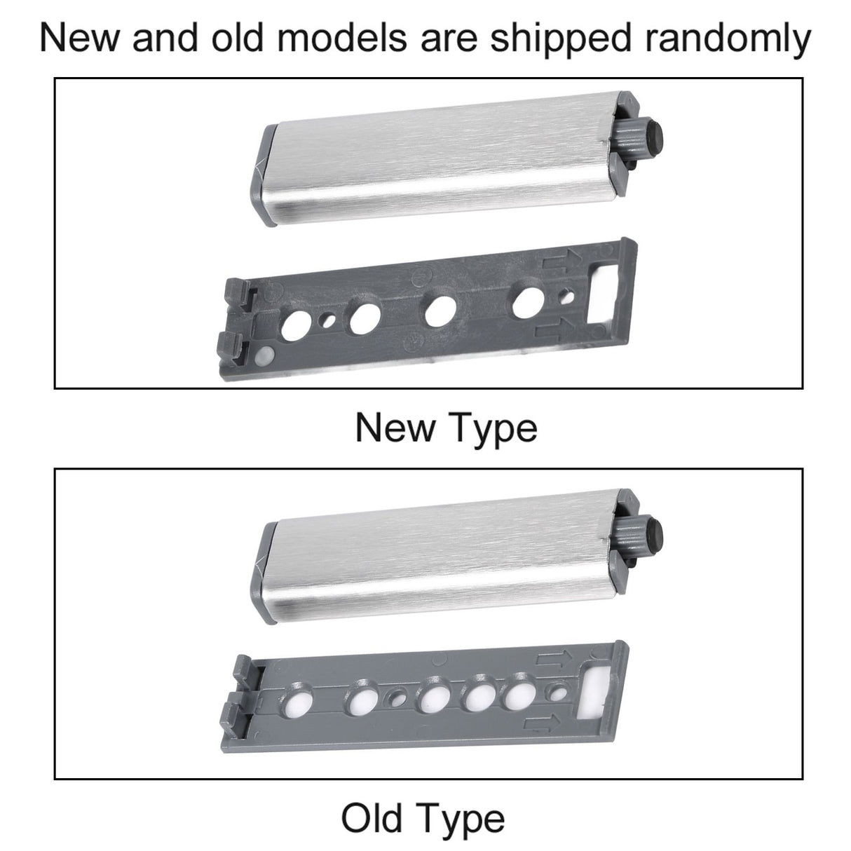 Cabinet Door Drawer Hinge Push to Open System Damper Buffer Catch (Plastic Tip)