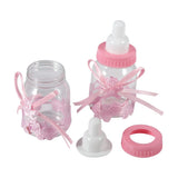 Candy Chocolate Bottles Box For Baby Shower Party Favors Gifts Decorations (12pcs Pink)