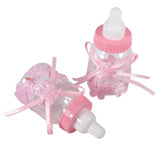 Candy Chocolate Bottles Box For Baby Shower Party Favors Gifts Decorations (12pcs Pink)