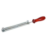1x Chainsaw Saw Chain File & Filing Sharpening Kits with Wooden Holder Tool (4.0mm) - Side View