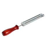 1x Chainsaw Saw Chain File & Filing Sharpening Kits with Wooden Holder Tool (4.0mm) - Top-Down View