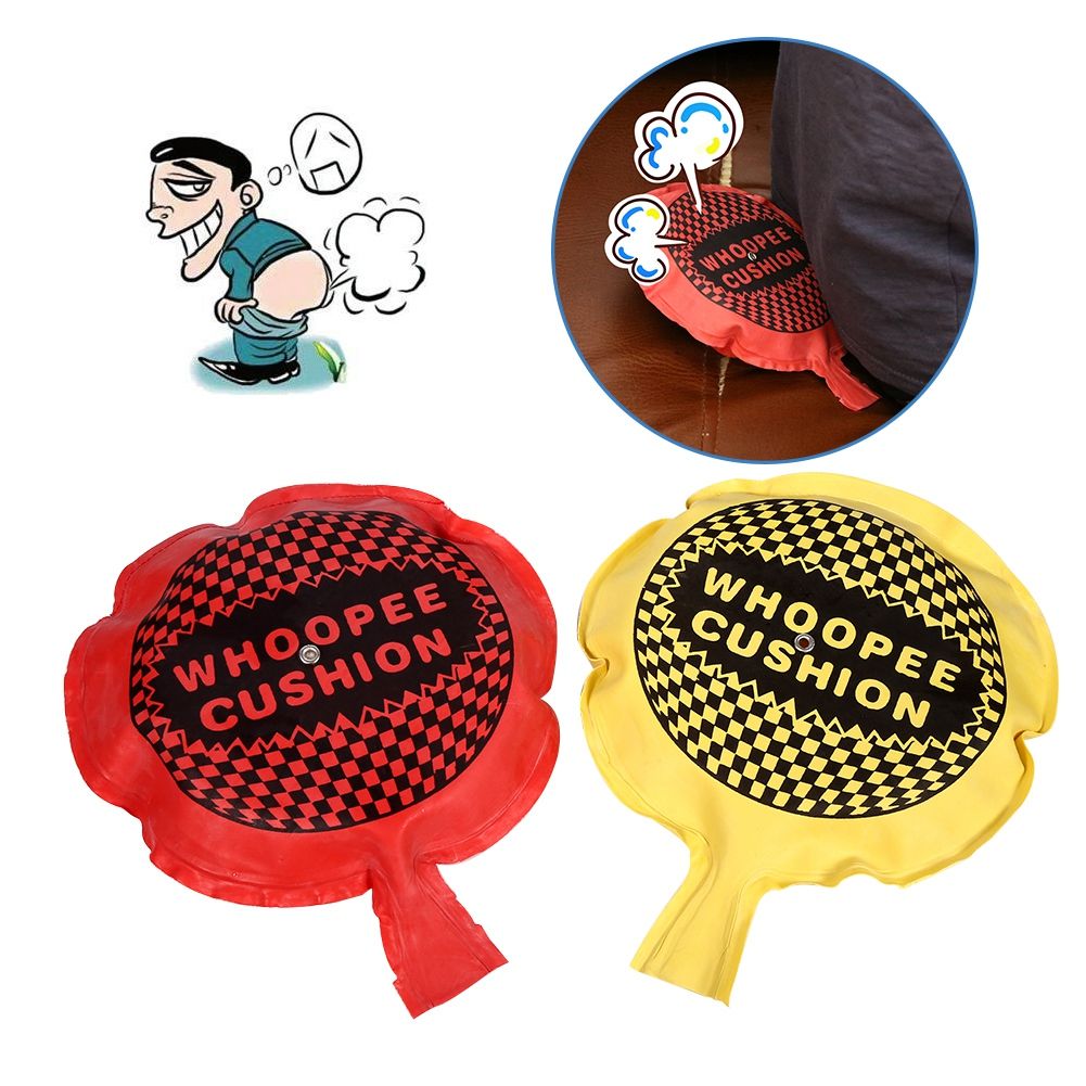 1Pcs Creative Whoopee Cushion Jokes Gags Pranks Noise Maker Trick Funny Fools Day Toy Fart Pad