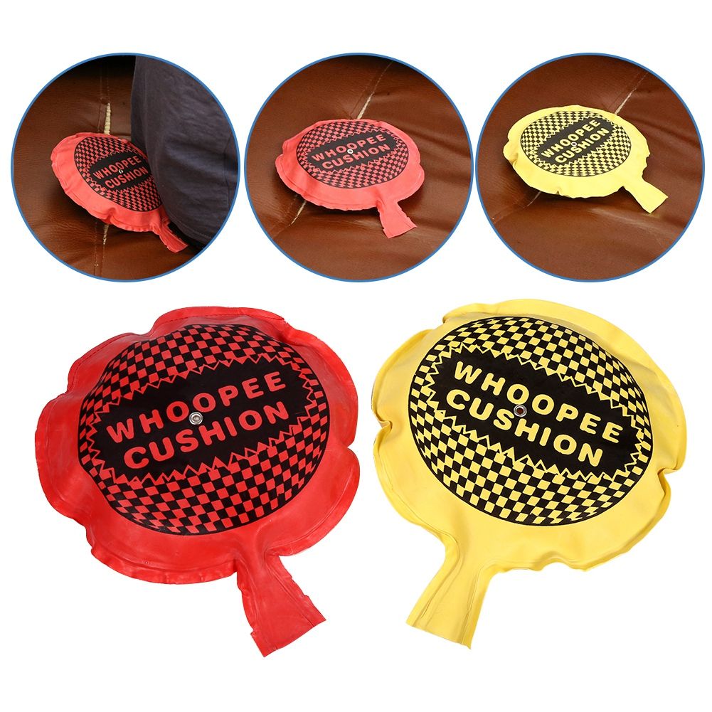 1Pcs Creative Whoopee Cushion Jokes Gags Pranks Noise Maker Trick Funny Fools Day Toy Fart Pad