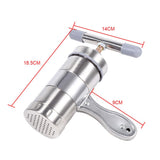 1pc Portable Manual Operated Stainless Steel Pasta Maker Noddle Juicer Pressure Making Machine