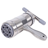 1pc Portable Manual Operated Stainless Steel Pasta Maker Noddle Juicer Pressure Making Machine - Low Angle