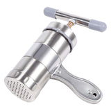 1pc Portable Manual Operated Stainless Steel Pasta Maker Noddle Juicer Pressure Making Machine - Extra Image