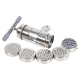 1pc Portable Manual Operated Stainless Steel Pasta Maker Noddle Juicer Pressure Making Machine - Extra Image