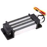 200W DC 12V Electric Insulated Ceramic Thermostatic High Power PTC Heating Element Heater - 45-Degree Angle
