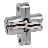 180 Degree Zinc Alloy Invisible Folding Door Cross Hidden Hinges (43.7mm)