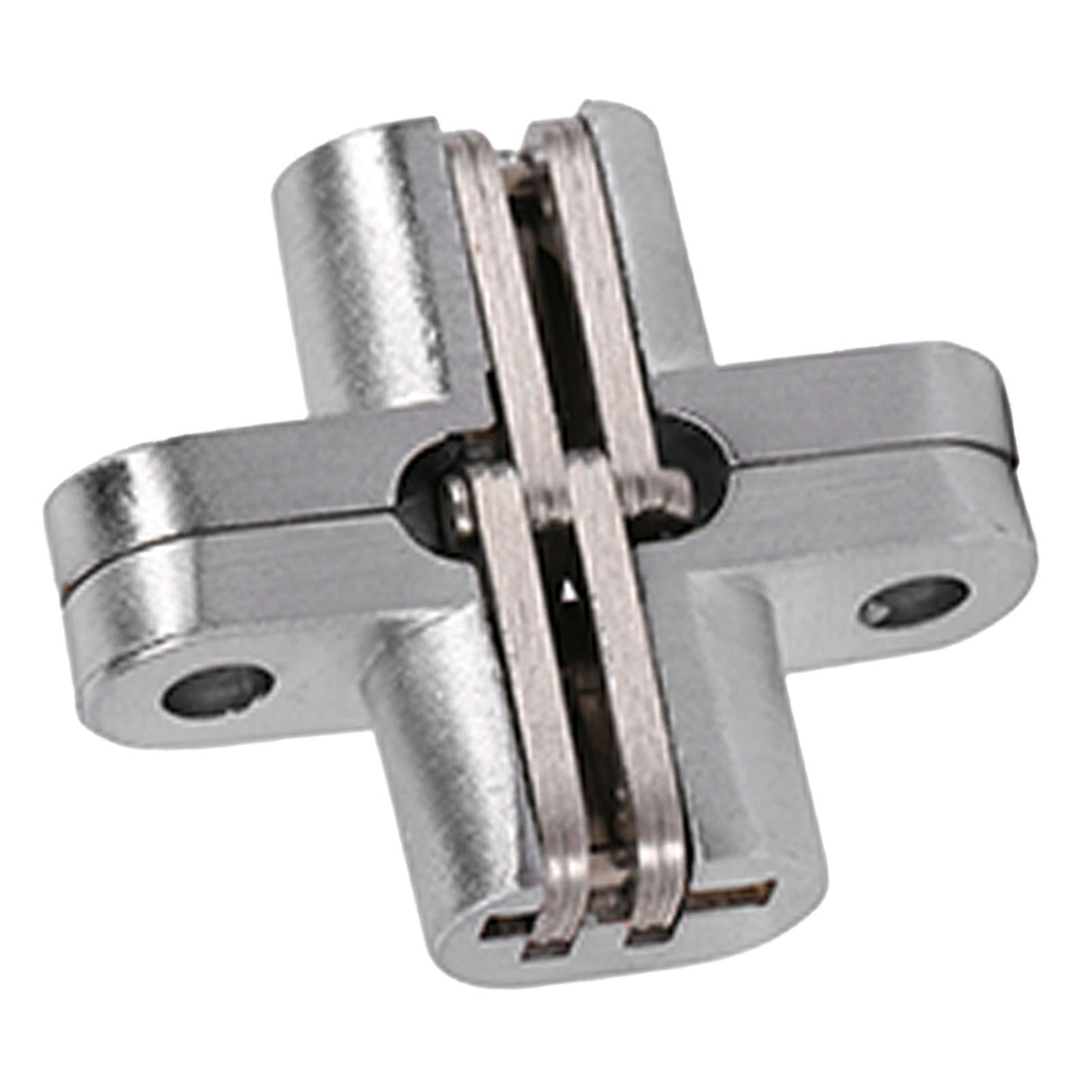 180 Degree Zinc Alloy Invisible Folding Door Cross Hidden Hinges (43.7mm)