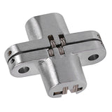180 Degree Zinc Alloy Invisible Folding Door Cross Hidden Hinges (43.7mm)